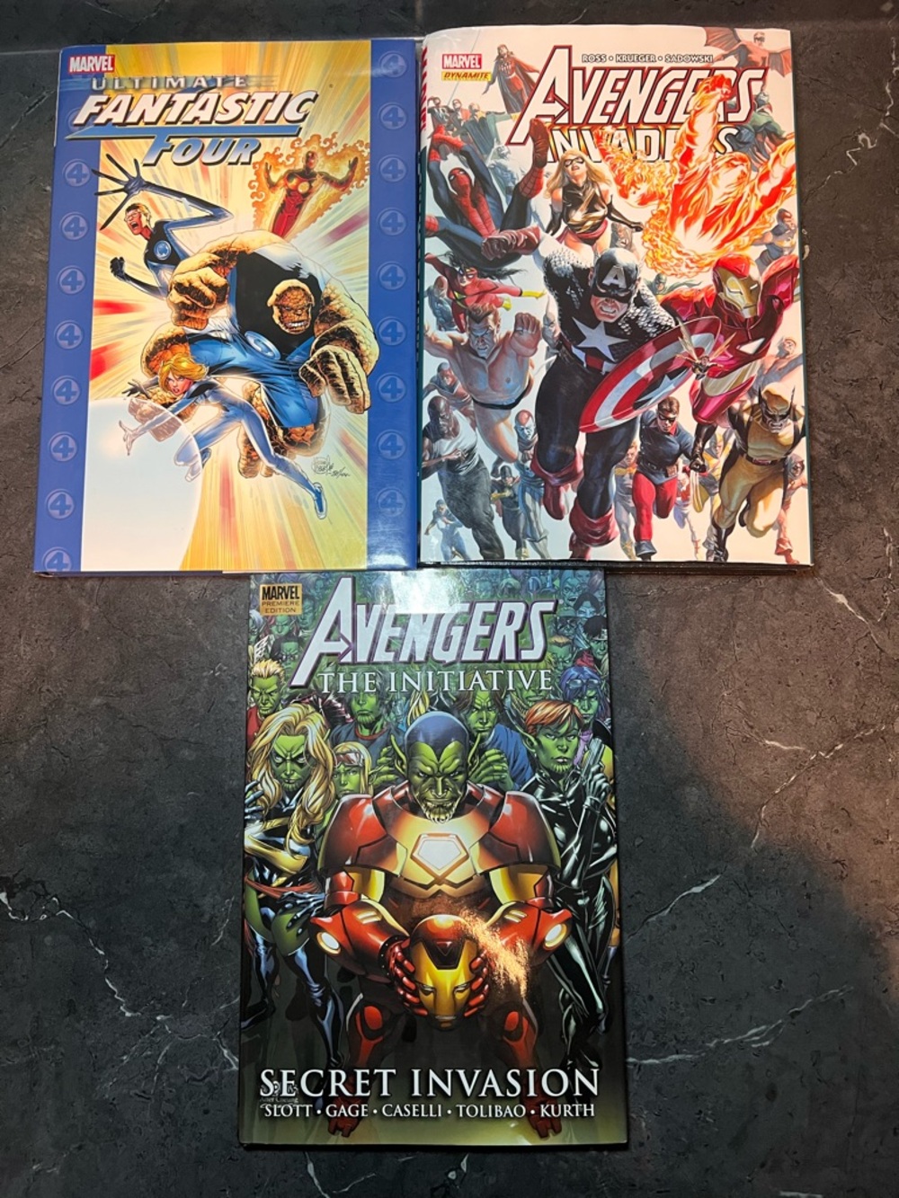Ultimate Fantastic Four, Avengers/Invaders, and Avengers: Secret Invasion Comic